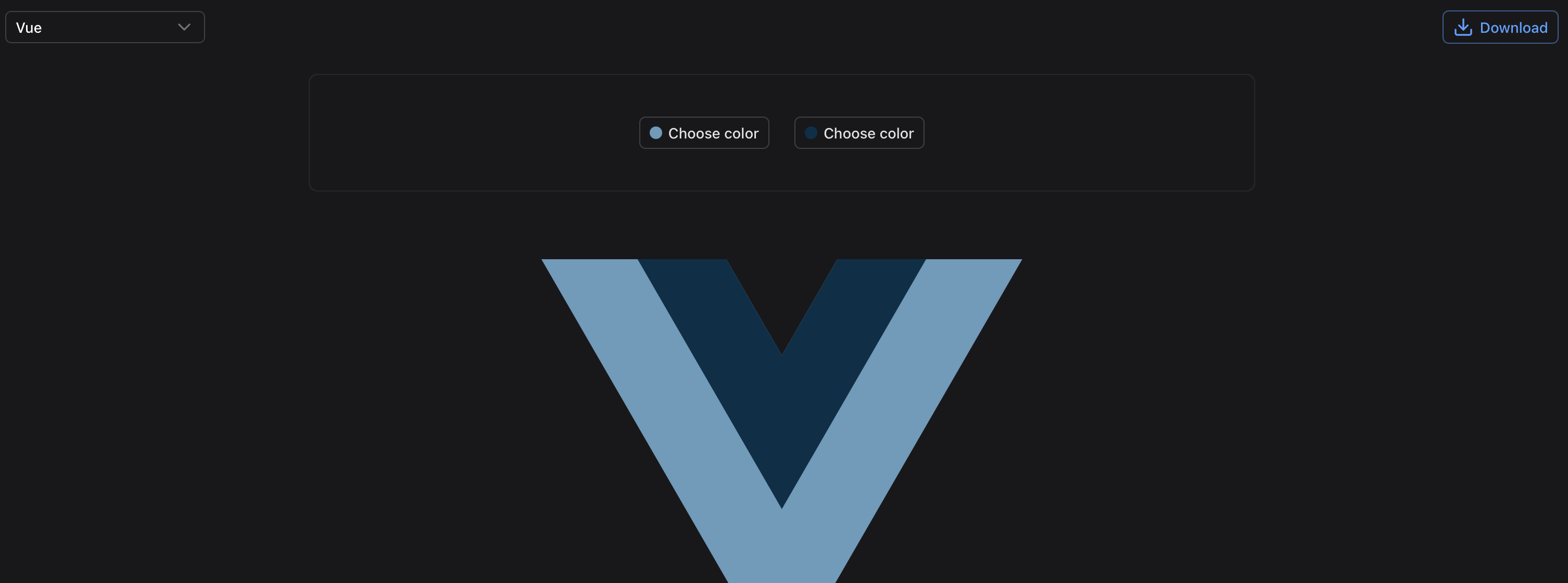 Dev Logo Colorizer screenshot